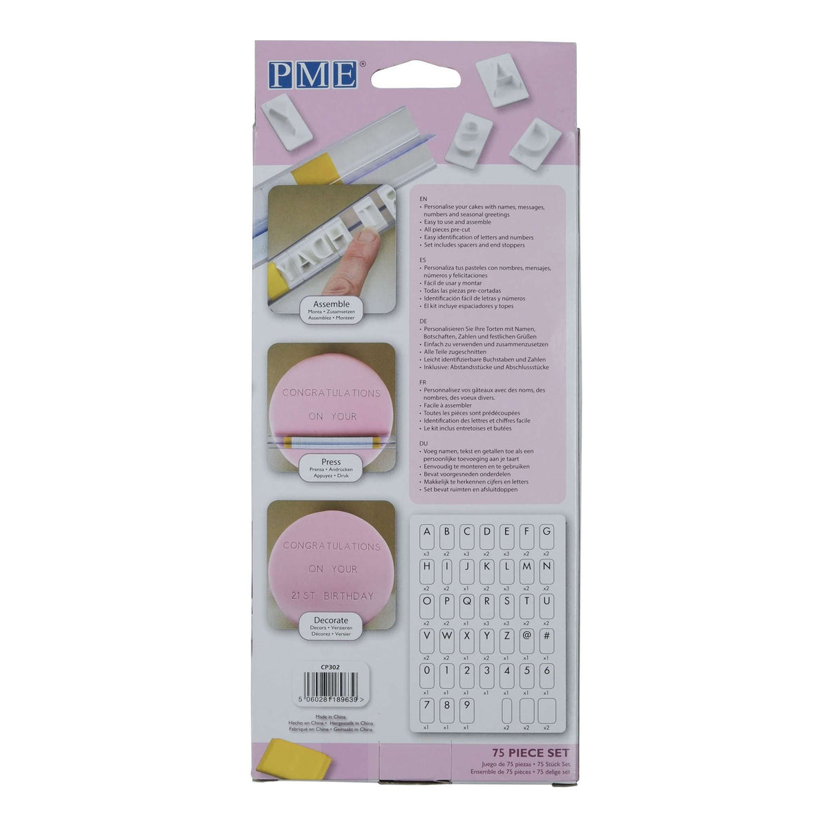 Set Crea e Imprime Un Mensaje