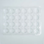 Cupcake Container - 24 Cavity Pk/3 (17 x 13 x 3.5" / 44 x 33 x 9cm)