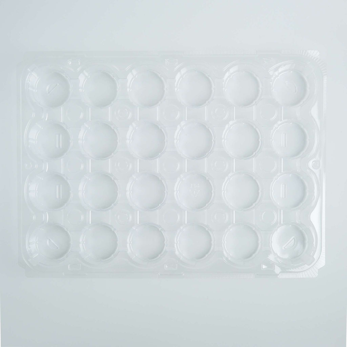 Cupcake Container - 24 Cavity Pk/3 (17 x 13 x 3.5" / 44 x 33 x 9cm)