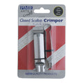 Closed Scallop Plain Crimpers (1/2in & 3/4in) Set/2