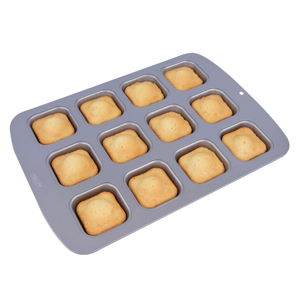 12 Cup Non-Stick Mini Square Cake Pan