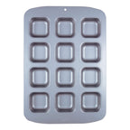 12 Cup Non-Stick Mini Square Cake Pan