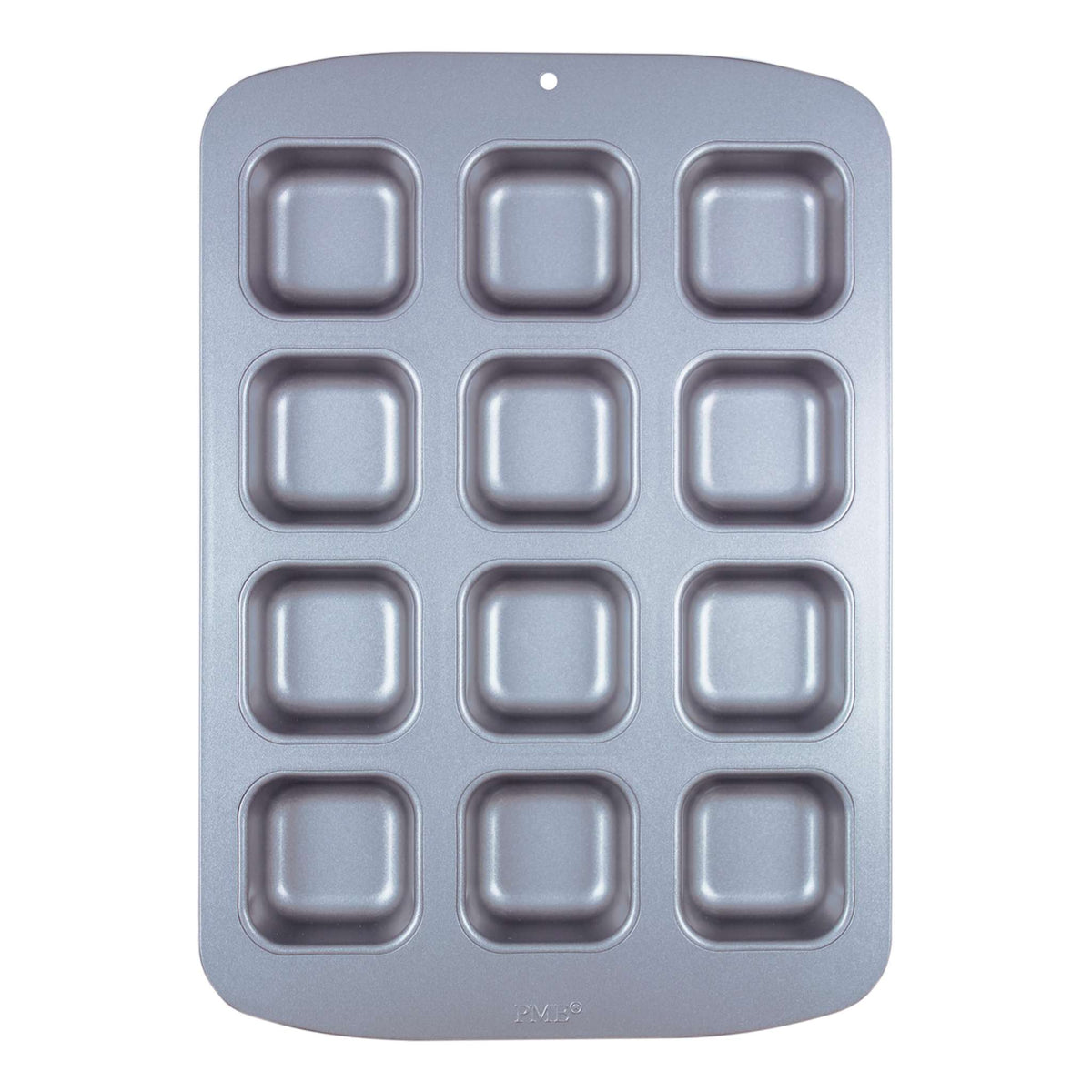 12 Cup Non-Stick Mini Square Cake Pan