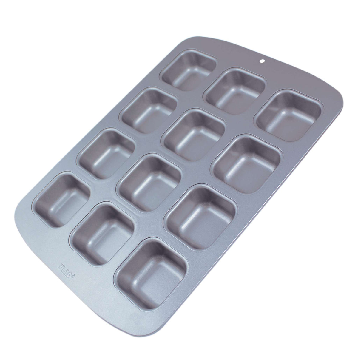 12 Cup Non-Stick Mini Square Cake Pan