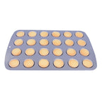 Molde para 24 Mini Cupcakes de Acero al Carbono Antiadherente