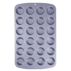 Molde para 24 Mini Cupcakes de Acero al Carbono Antiadherente