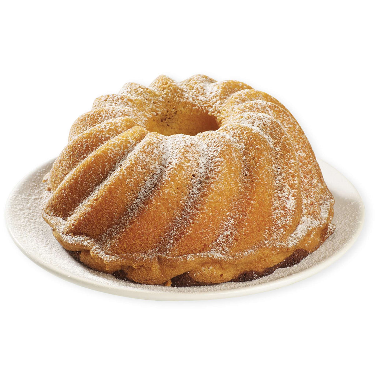 Molde Bundt Cake de Acero al Carbono Antiadherente de 8.6 x 4-Pulgadas de Profundidad