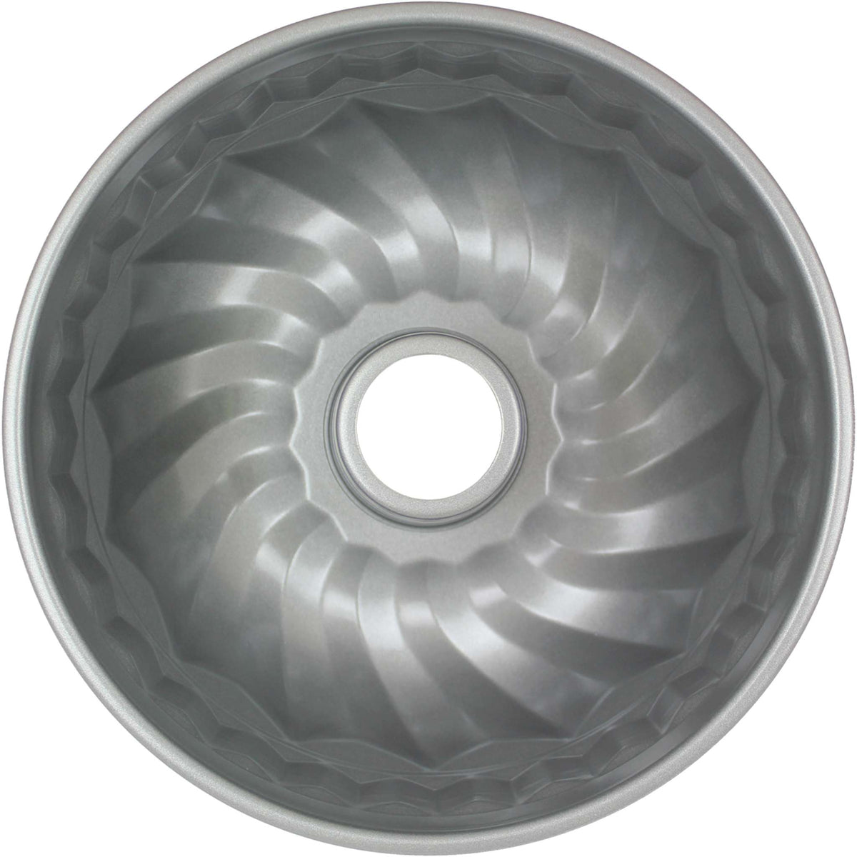 Molde Bundt Cake de Acero al Carbono Antiadherente de 8.6 x 4-Pulgadas de Profundidad