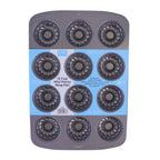 12 Cup Non-Stick Mini Fancy Ring Pan