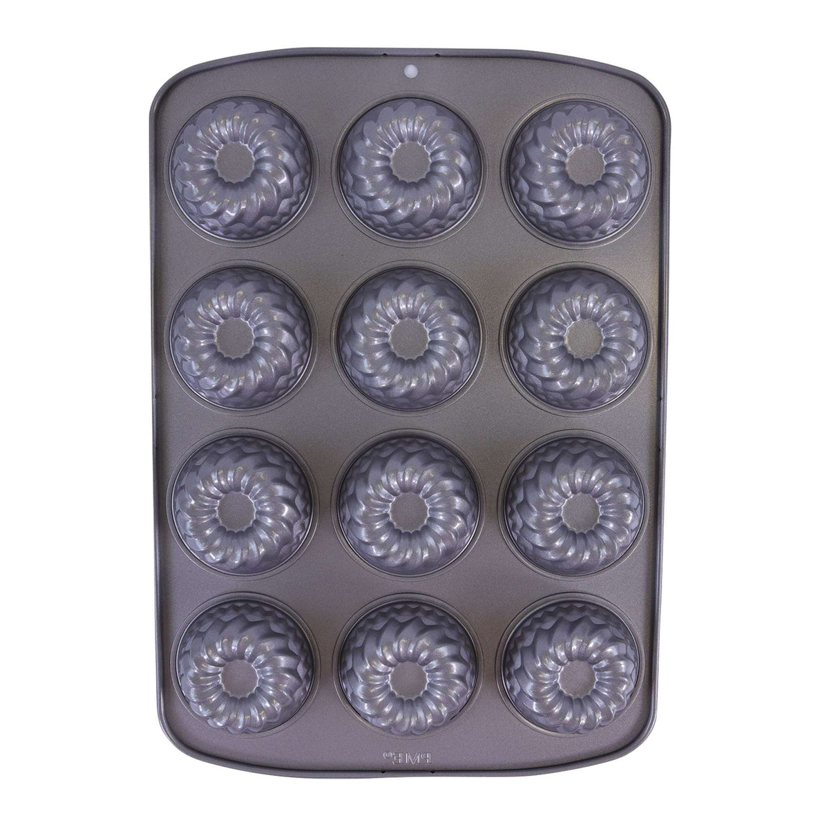 12 Cup Non-Stick Mini Fancy Ring Pan
