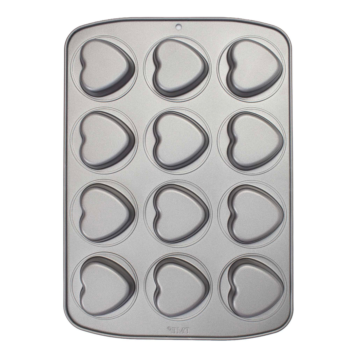12 Cup Non-Stick Mini Heart Pan