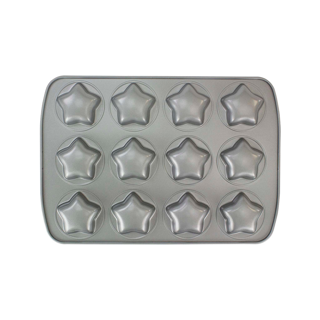 12 Cup Non-Stick Mini Star Pan