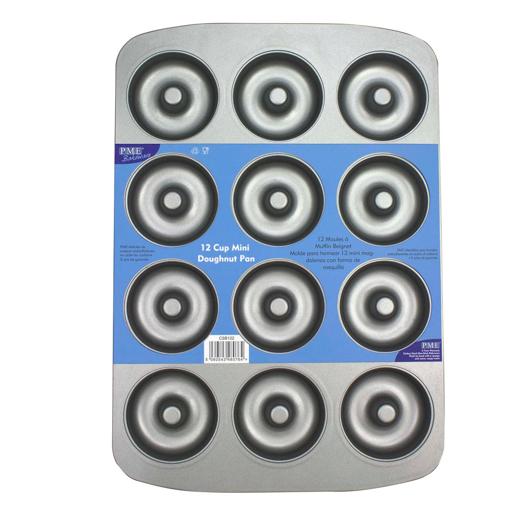 Antihaft - 12 Cup Mini Donut Form (373 x 261mm / 14.7 x 10.3")