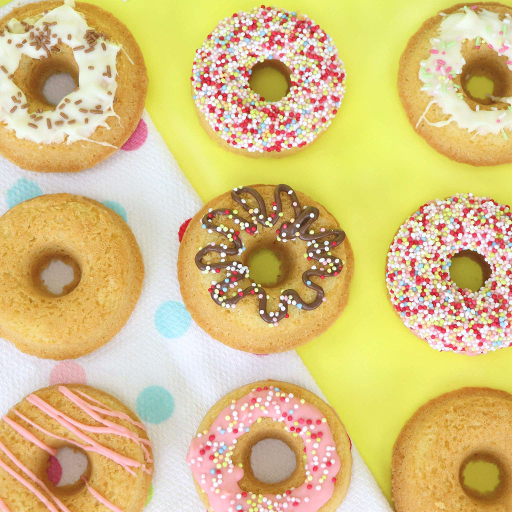Antihaft - 12 Cup Mini Donut Form (373 x 261mm / 14.7 x 10.3")