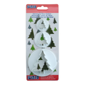 Kunststoff-Ausstecher - Weihnachtsbaum-Set mit 3 Stück