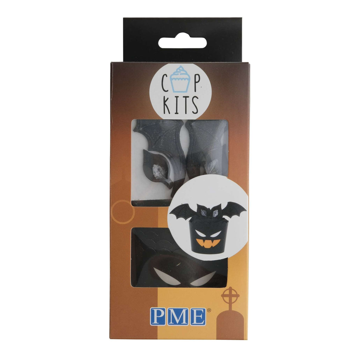 Halloween Vleermuis Cupcake Decoratie Kit met Eetbare Toppers