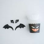 Halloween Vleermuis Cupcake Decoratie Kit met Eetbare Toppers