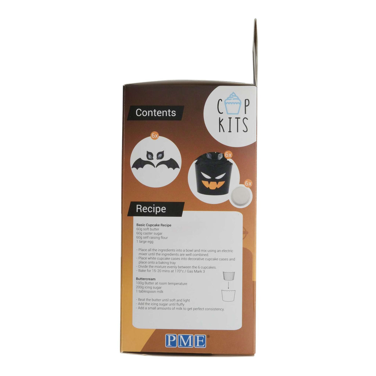 Halloween Vleermuis Cupcake Decoratie Kit met Eetbare Toppers