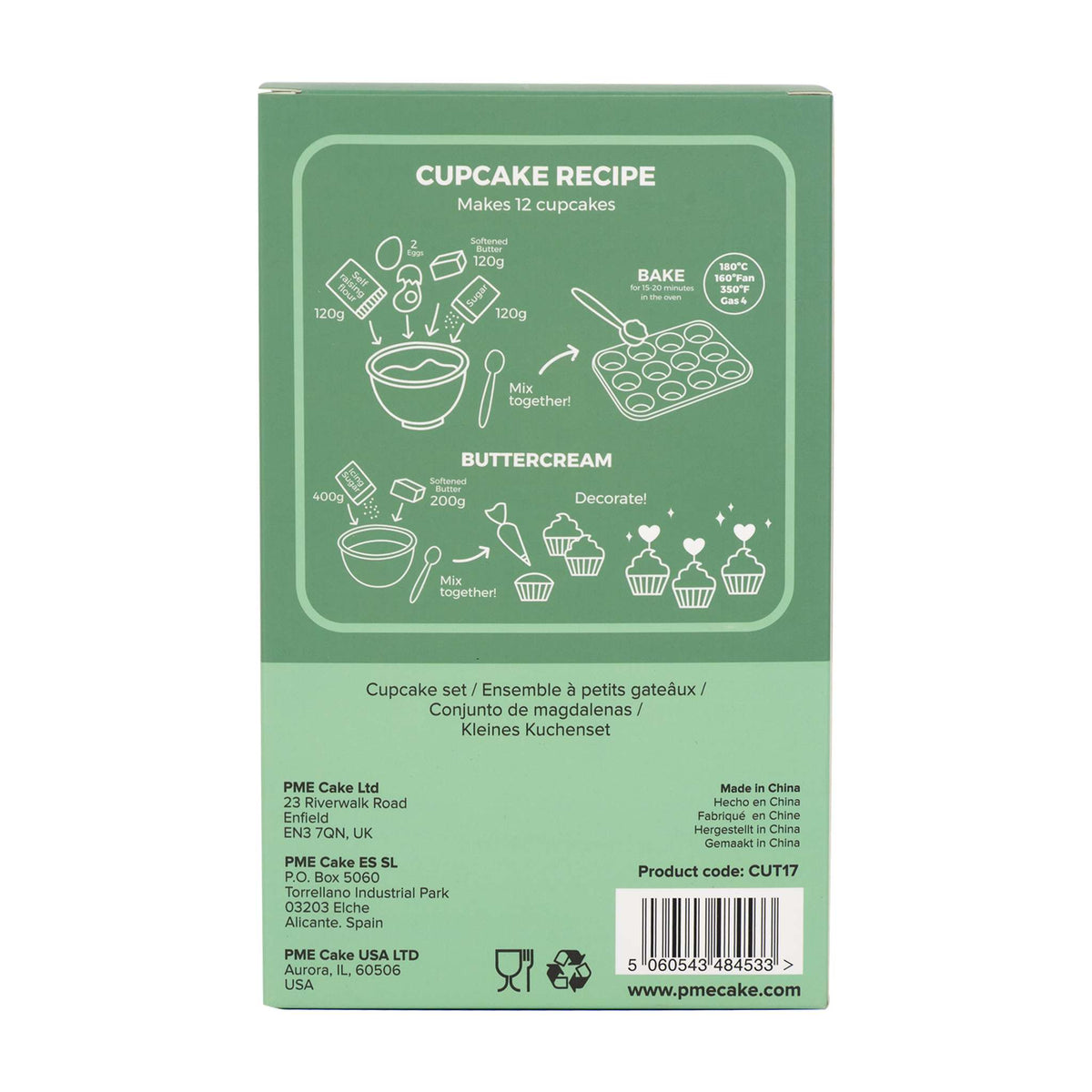 Cupcakeset - Party Dinosaurussen (24 Vormpjes en Toppers)