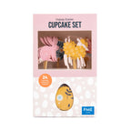 Cupcakeset - Vrolijk Pasen (24 Vormpjes en Toppers)
