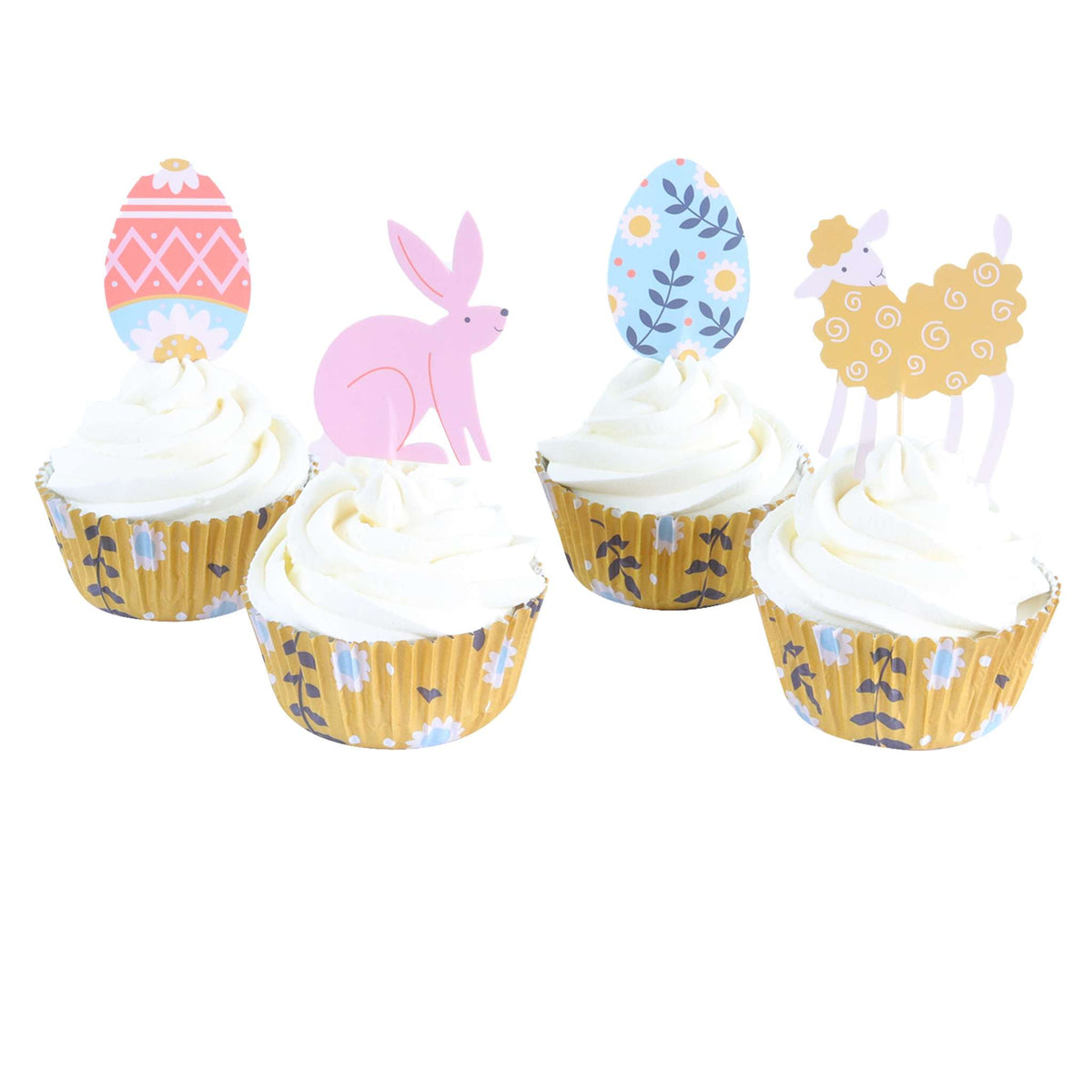 Happy Easter Cupcake Set Of 24