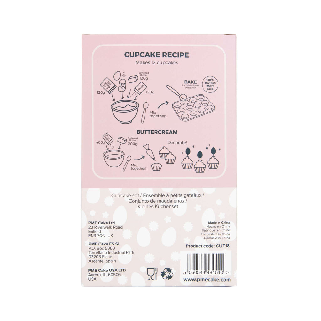 Cupcakeset - Vrolijk Pasen (24 Vormpjes en Toppers)