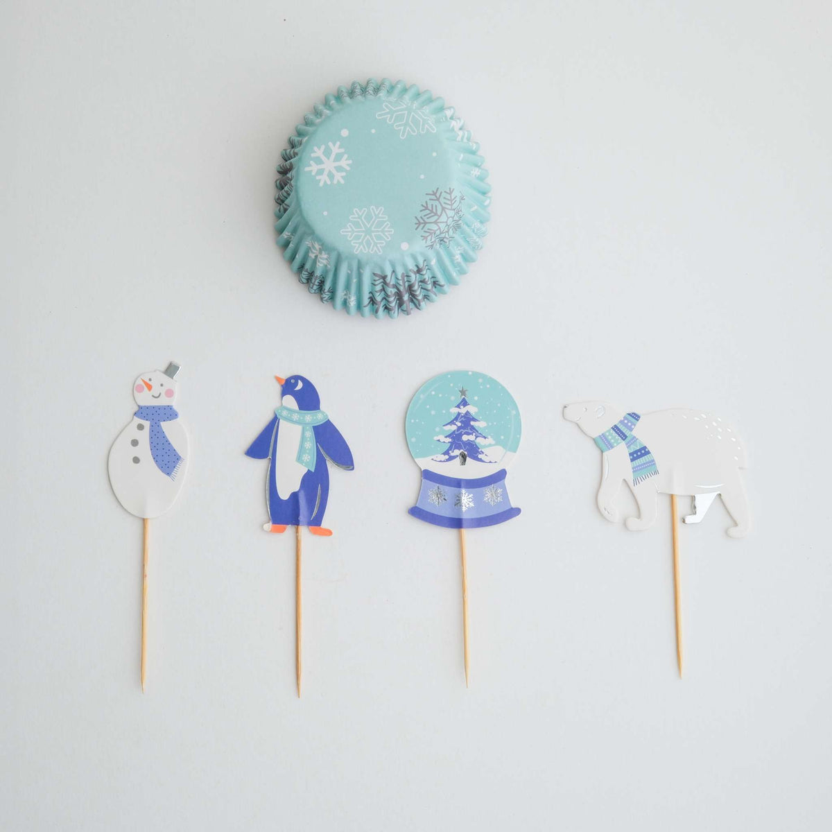 Let It Snow Cupcake Set Of 24