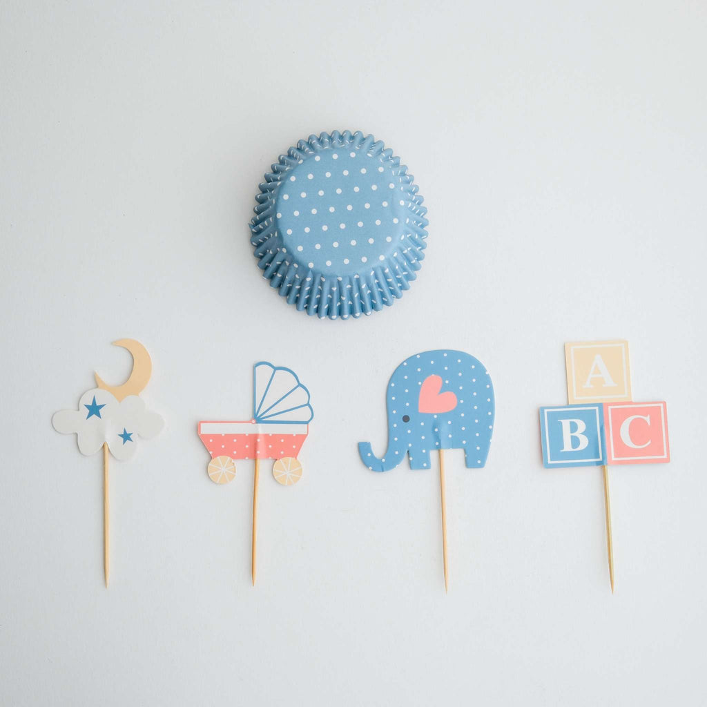 New Baby Cupcake Set Of 24