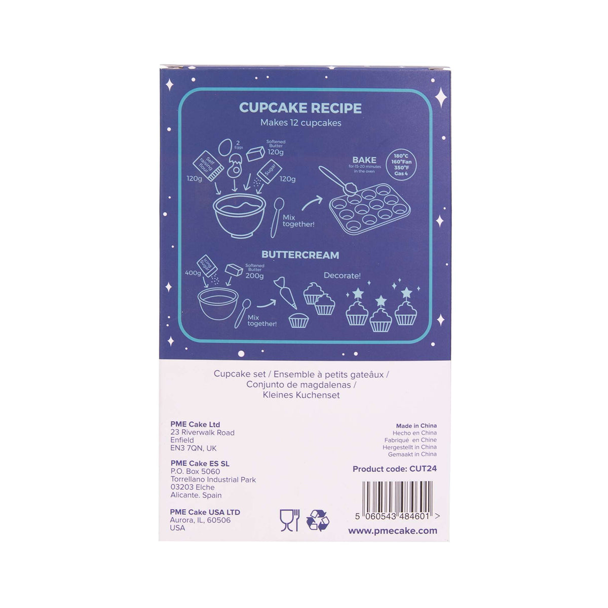 Out Of This World Cupcake Set Of 24