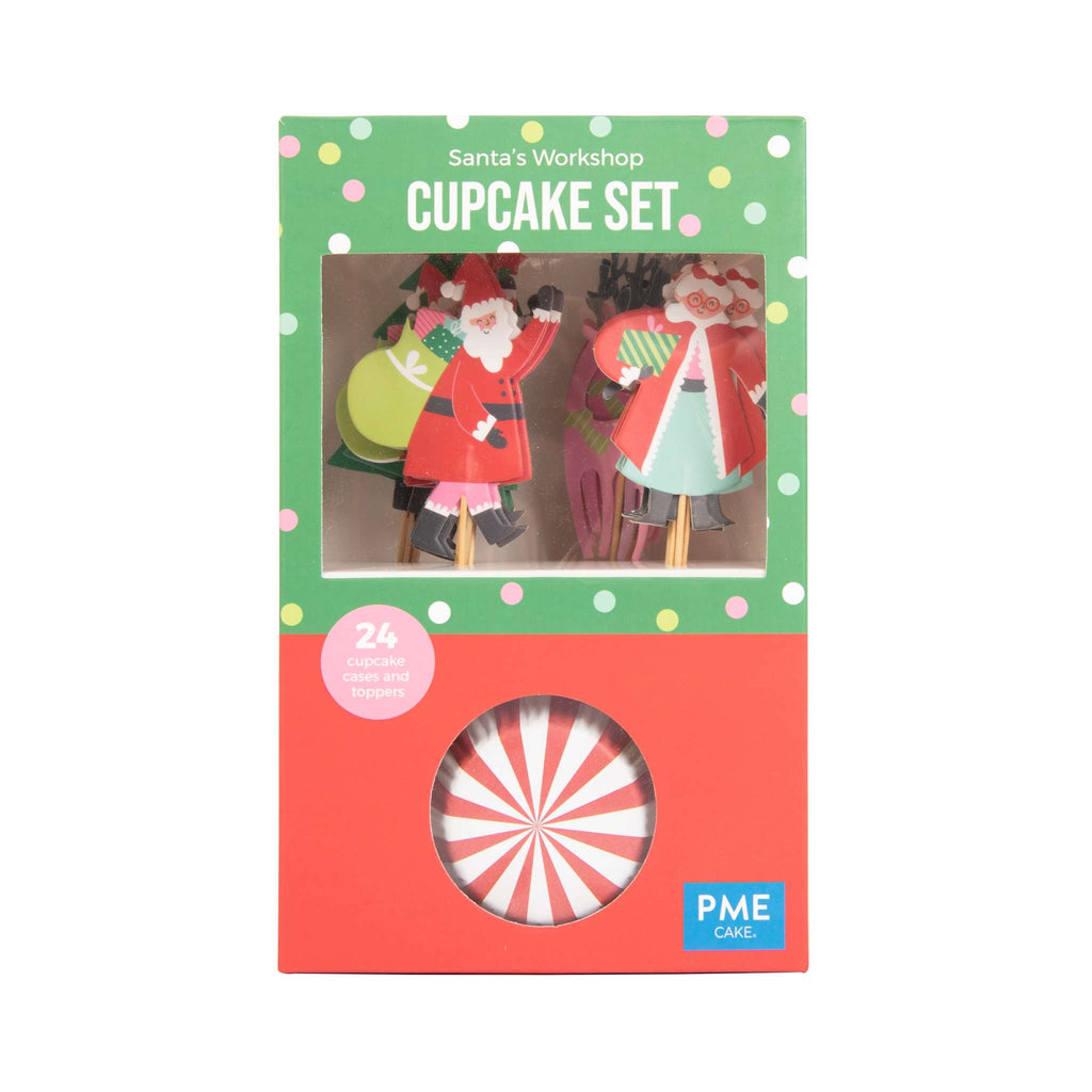 Santa's Workshop Cupcake Set Of 24