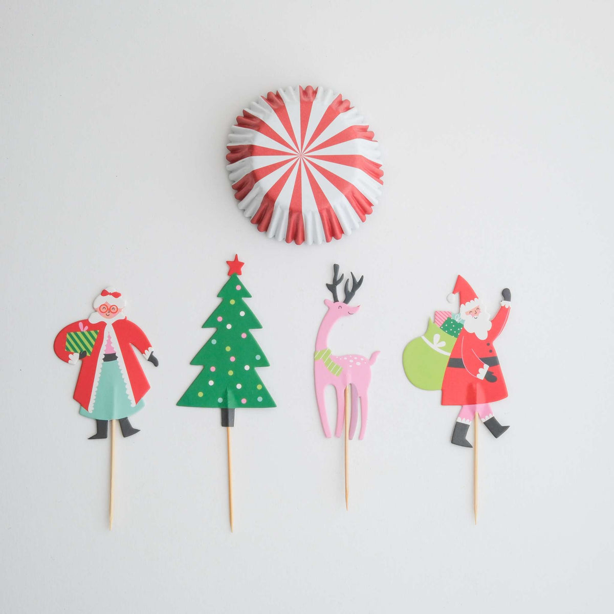 Santa's Workshop Cupcake Set Of 24