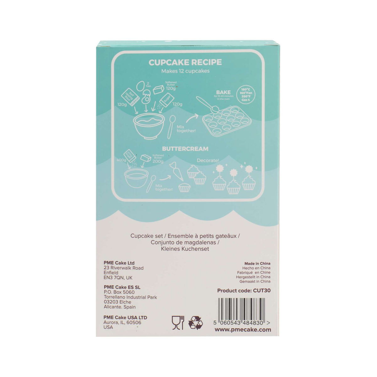 Mermaid Cupcake Set Of 24
