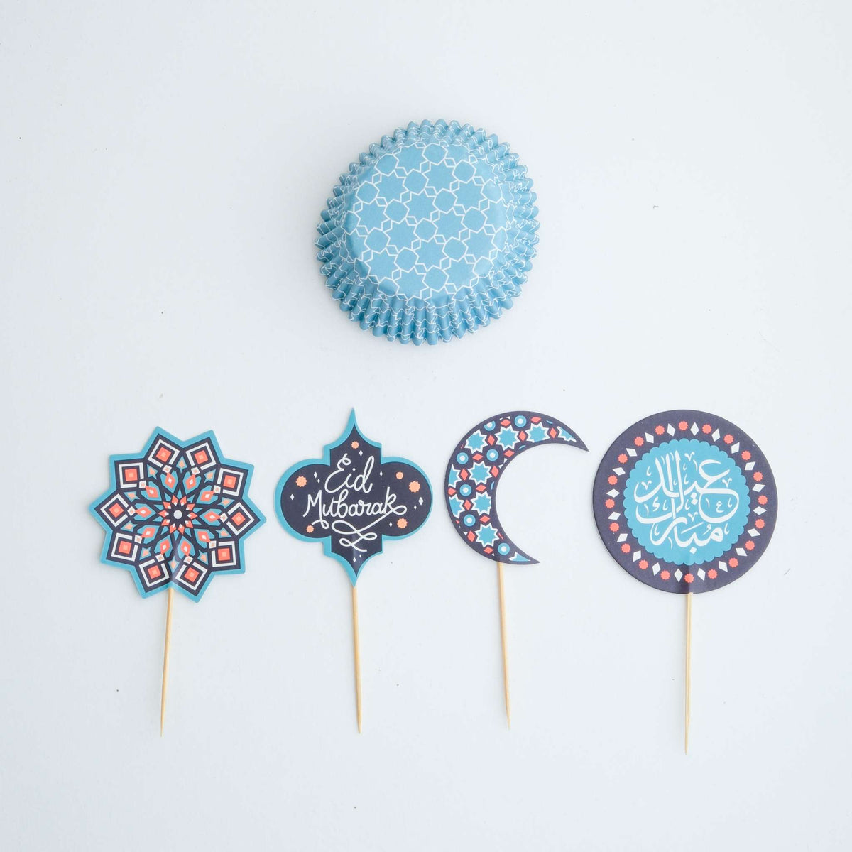 Eid Mubarak Cupcake Set Of 24