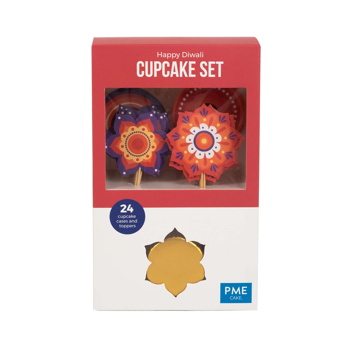 Diwali Cupcake Set Of 24