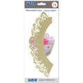 Caissettes à Cupcake - Wrappers Houx Doré Pk/12