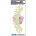 Cupcake-Manschetten - Taube Elfenbein Pk/12