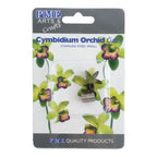 Small Cymbidium Orchid Fondant Cutters Set Of 2