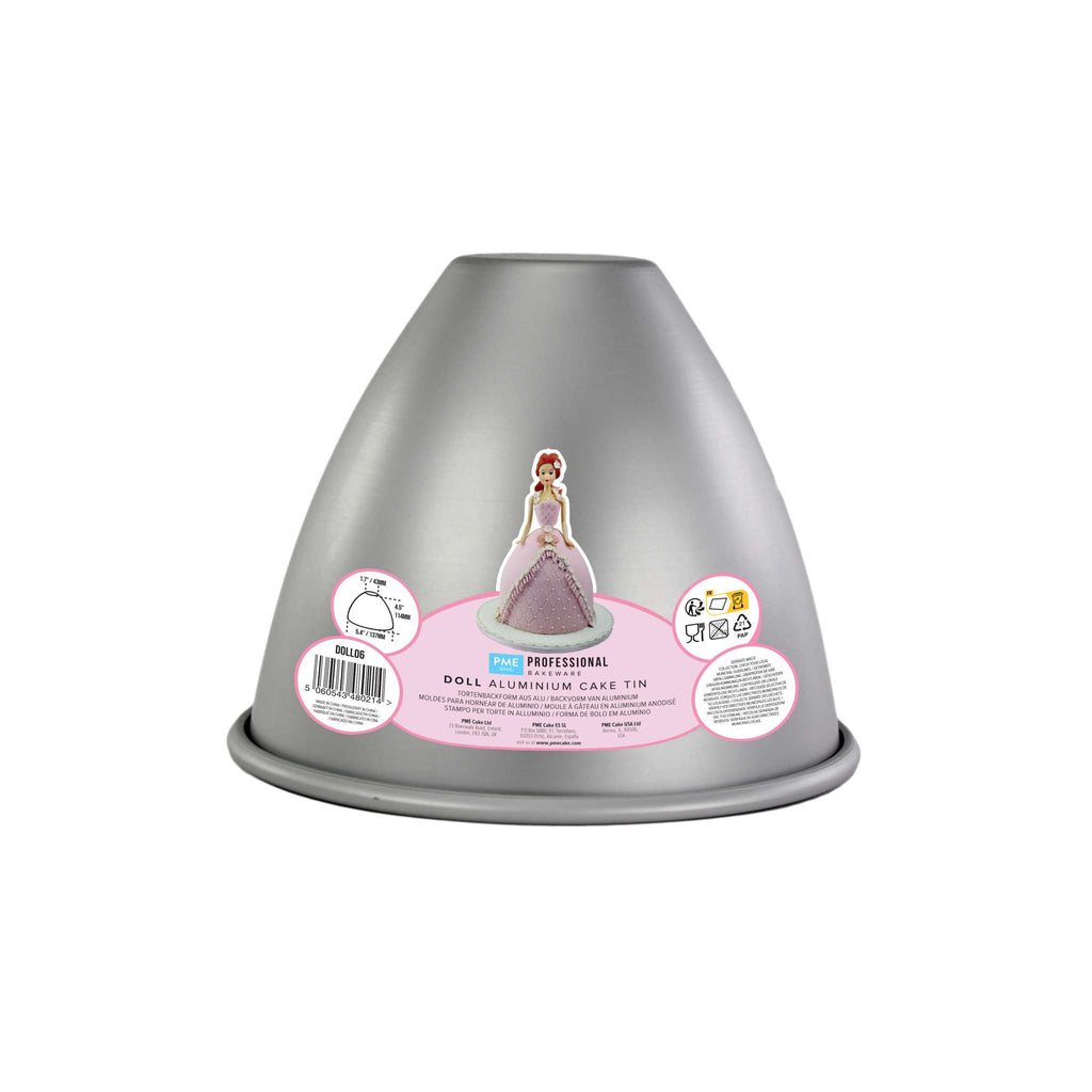PME Puppenkuchenform (13.6 x 4.2 x 11.5cm / 5.4 x 1.7 x 4.5")