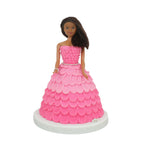 Doll Aluminium Cake Tin (7.2 x 5.9 x 2" / 184 x 149 x 50mm)