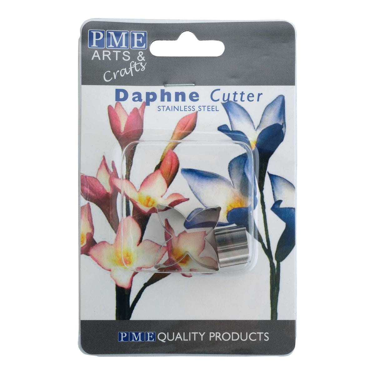 Cortadores de Pétalo de Flor de Daphne de Acero Inoxidable, Set de 2