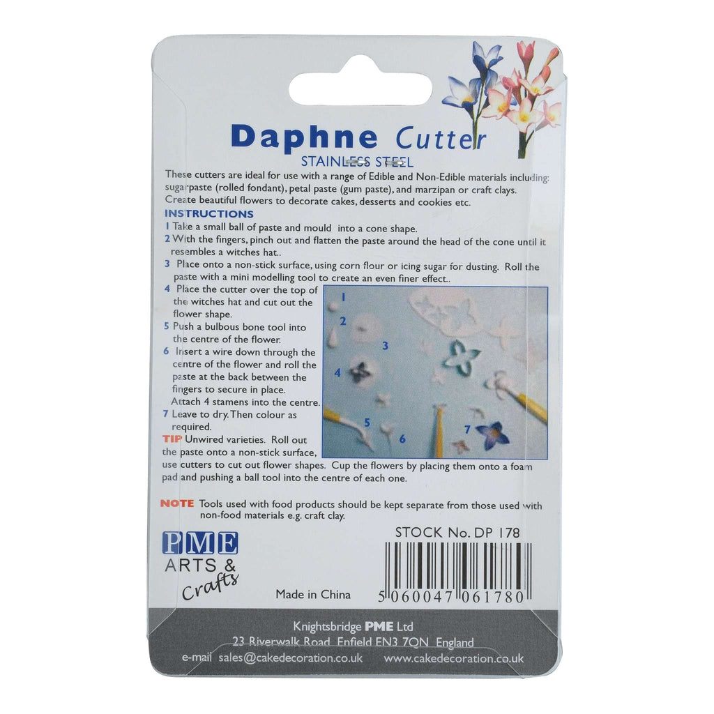 Edelstahl Ausstecher - Daphne Blütenblätter, 2-teilig