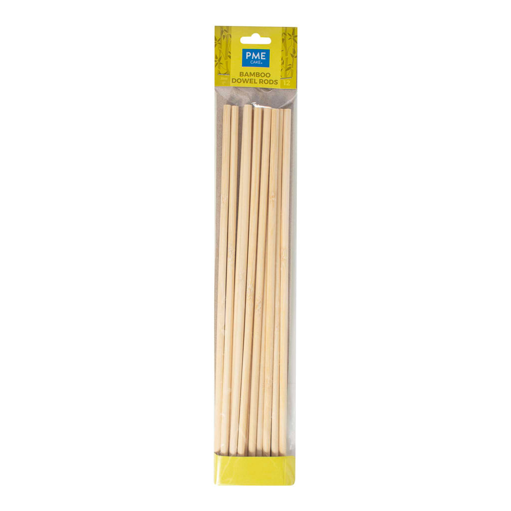 Dübelstangen - Bambus Pk/12 (30cm / 12")