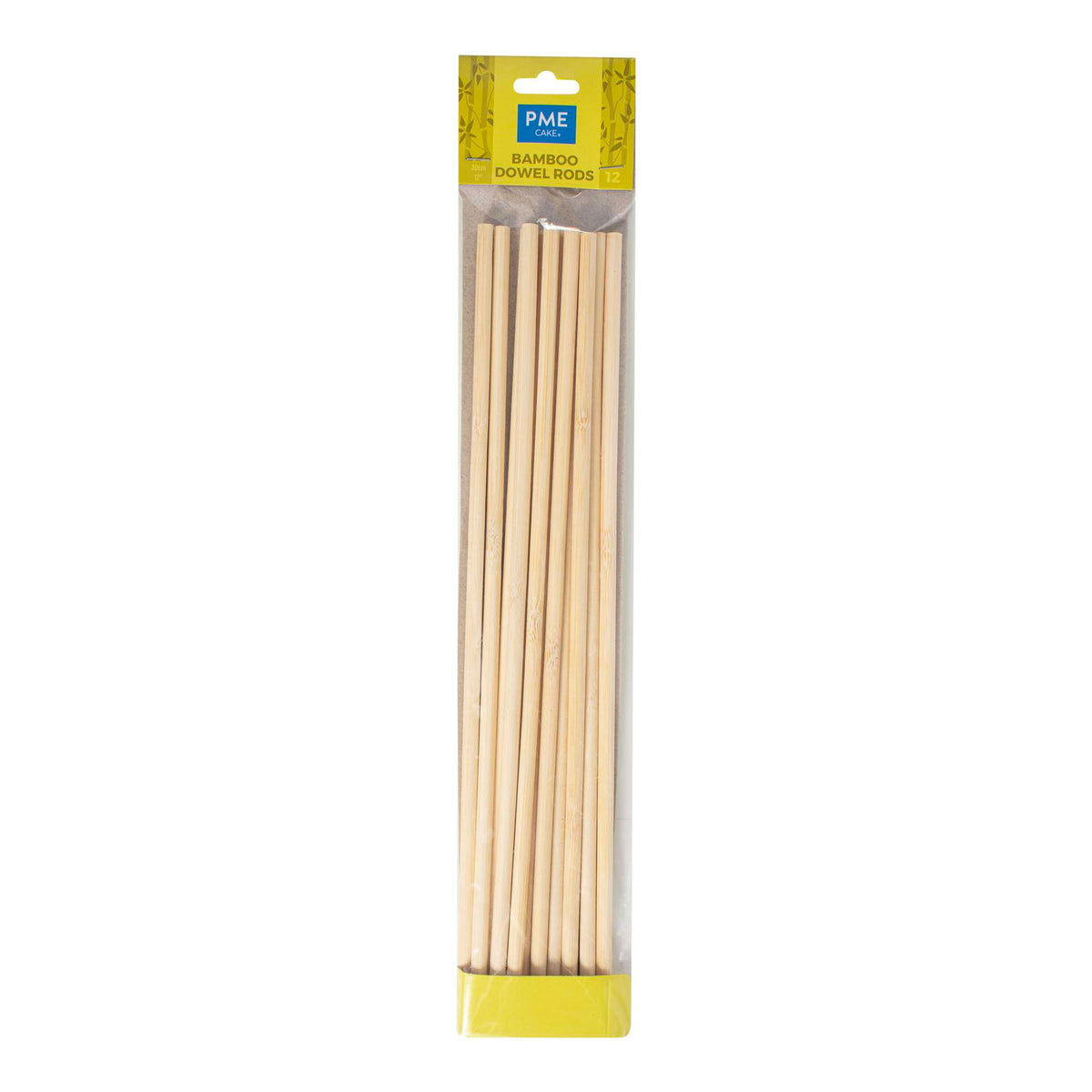 Bamboo Dowel Rods Pk/12 (30cm / 12")