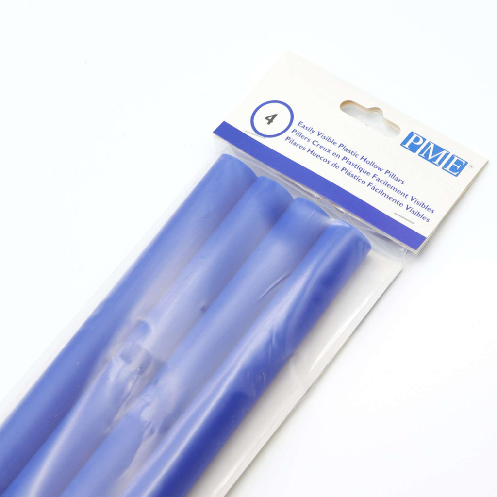 Tiges de Soutien - Plastique (pack de 4) (317mm / 12,5 po) - Bleu