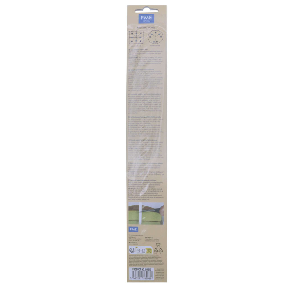Tiges de Soutien - Coupe Facile (pack de 4) (30cm / 12 po)