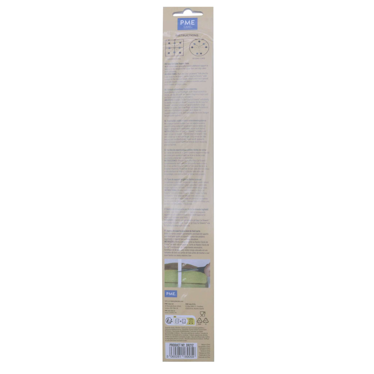 Easy Cut Dowels Pk/4 (30cm / 12")