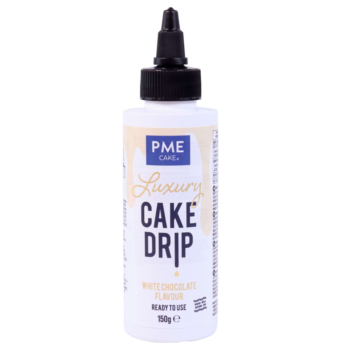 White Chocolate Flavour Luxury Cake Drip