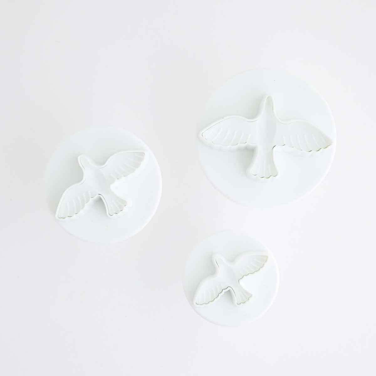 Dove Fondant Plunger Cutters Set Of 3