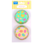 Easter Chicks Foil Lined Cupcake Cases Pk/60