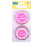 Oster Cupcake-Förmchen Folienbeschichtet - Frohe Ostern (60 Stück)